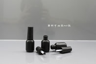 Black 8ML Plastic Nail Polish Bottles Empty ISO9001 Prototype