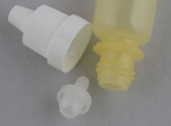 8ml Refillable Empty Eye Drop Bottle Round Square White Plastic Liquid Bottle