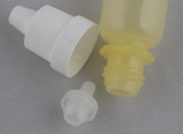 8ml Refillable Empty Eye Drop Bottle Round Square White Plastic Liquid Bottle