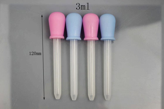 Colored Plastic Dropper Bottles 30ml LDPE PP Medicine Feeder For Babies