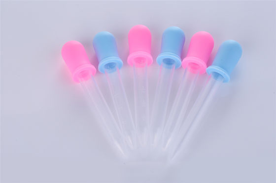 Colored Plastic Dropper Bottles 30ml LDPE PP Medicine Feeder For Babies