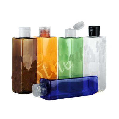 Amber 250ml Plastic Lotion Bottles Shampoo Clear UV Electroplated