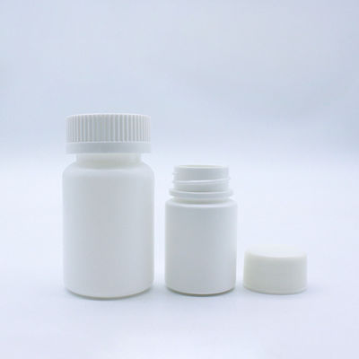 حار ختم HDPE البلاستيك الطب زجاجات التعبئة والتغليف فيتامين المكملات الغذائية